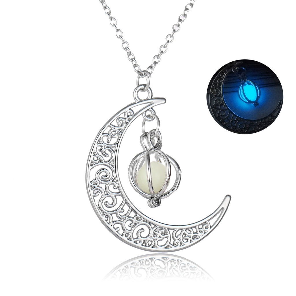 Luna Wish Glow Pendant Necklace