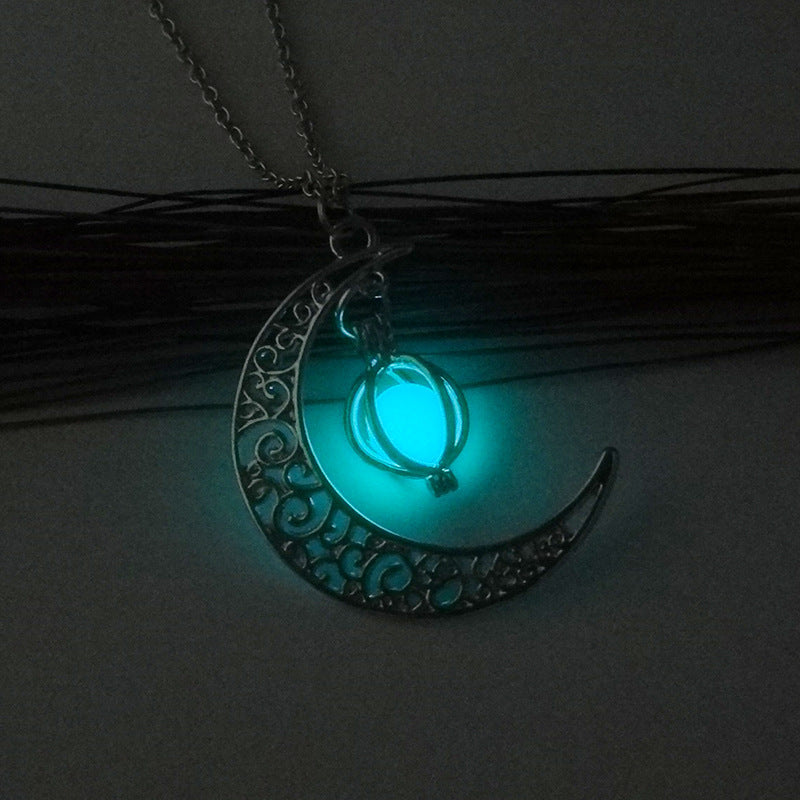 Luna Wish Glow Pendant Necklace