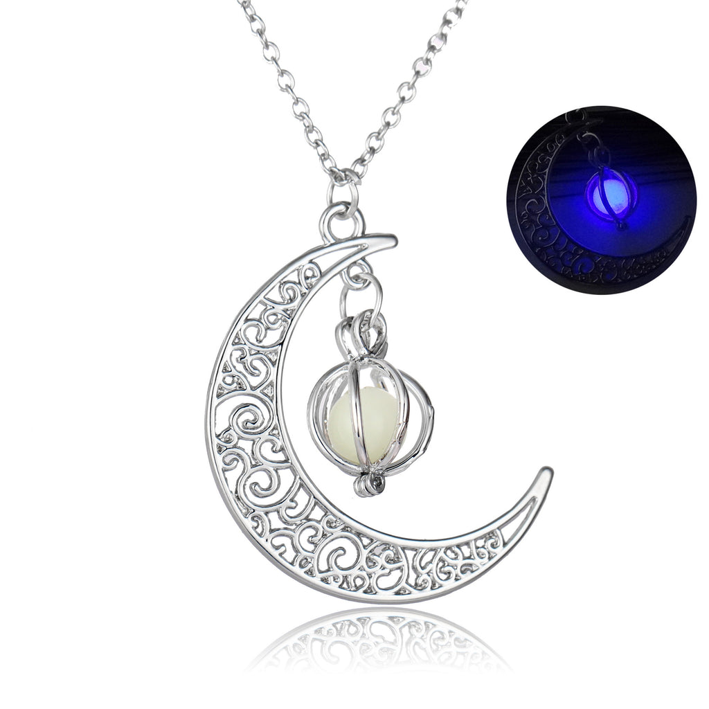 Luna Wish Glow Pendant Necklace