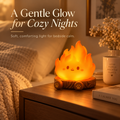 EmberGlow Mini Flame Night Light — Cozy Ambient Bedside Lamp