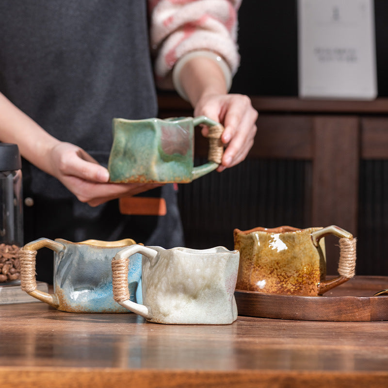 Aira Sculptural Ceramic Mug — 240ml