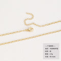 Lucky Clover Zircon Necklace — Four-Leaf Clover Pendant Jewelry