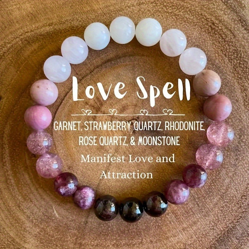The Manifest Bracelet — Crystal Intention & Energy Jewelry