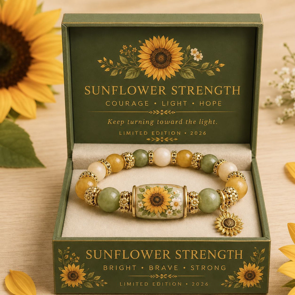 Nature Blessings Beaded Charm Bracelet — Symbolic Gift Jewelry
